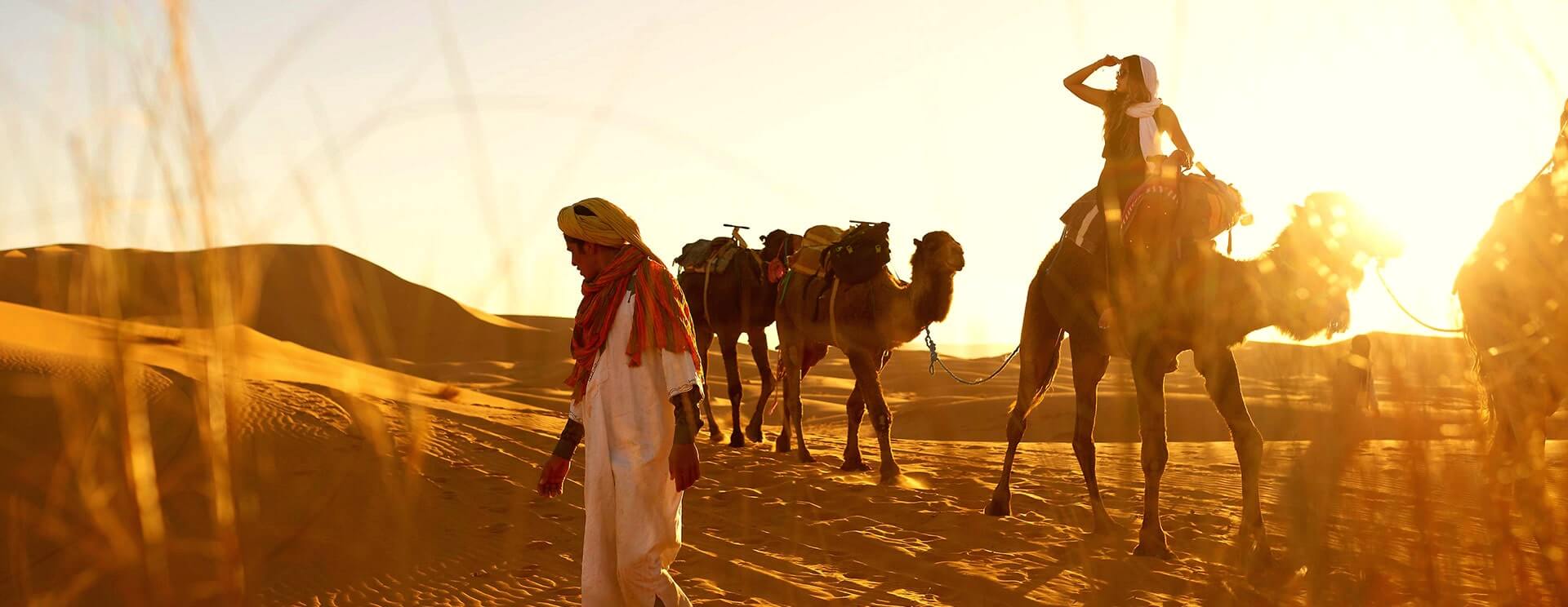 camel trek in morocco sahara